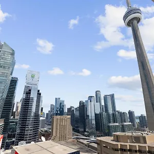 2bedroom Cn Tower And Water Views - Free Parking - Rooftop Pool Toronto